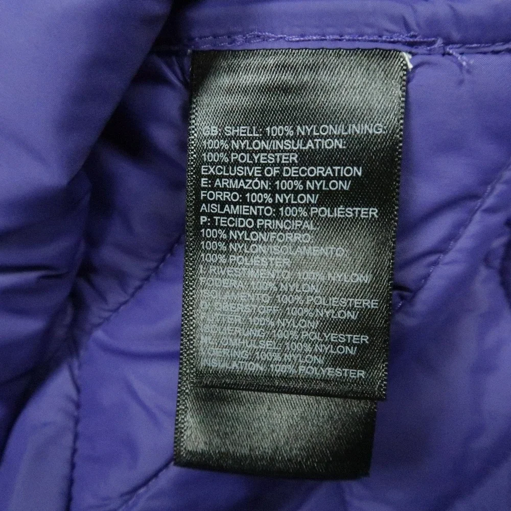 The North Face Jacket Womens XS Deep Blue ThermoBall Full Zip Quilted Puffer